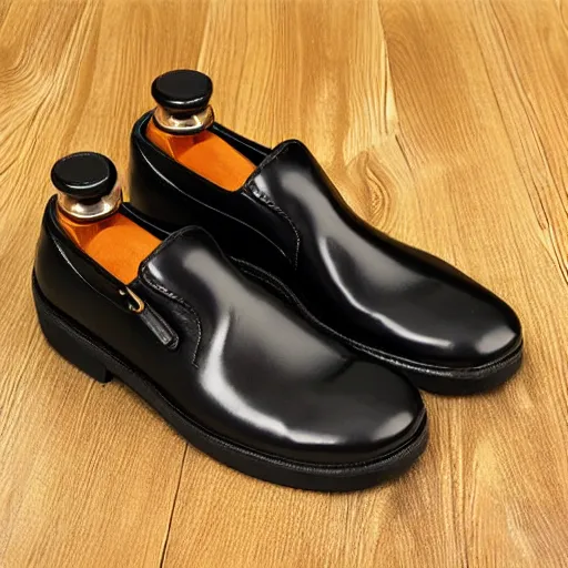 Image similar to Teddybear shoeshine polishing shoes