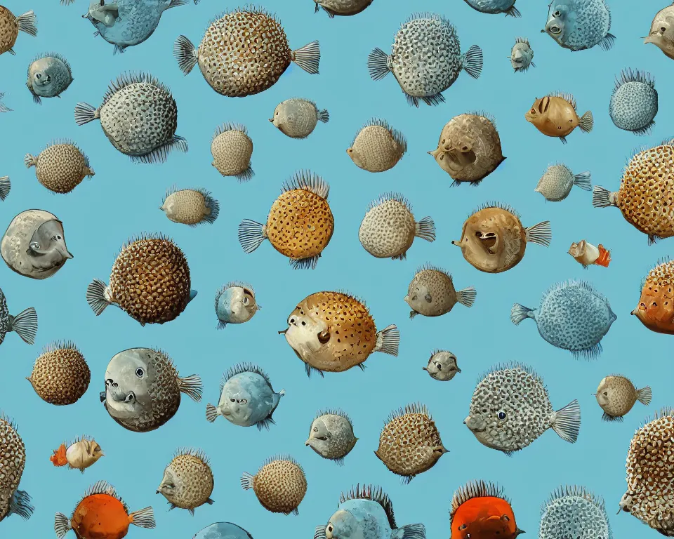 Pufferfish Wallpaper to Match Any Homes Decor  Society6