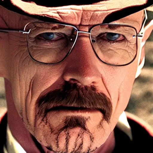 Image similar to walter white is freddy krueger, cinematic lighting