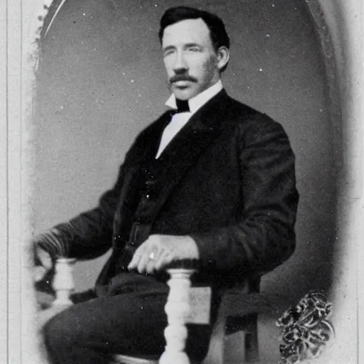 Prompt: a photograph of tim allen from the 1 8 9 0 s
