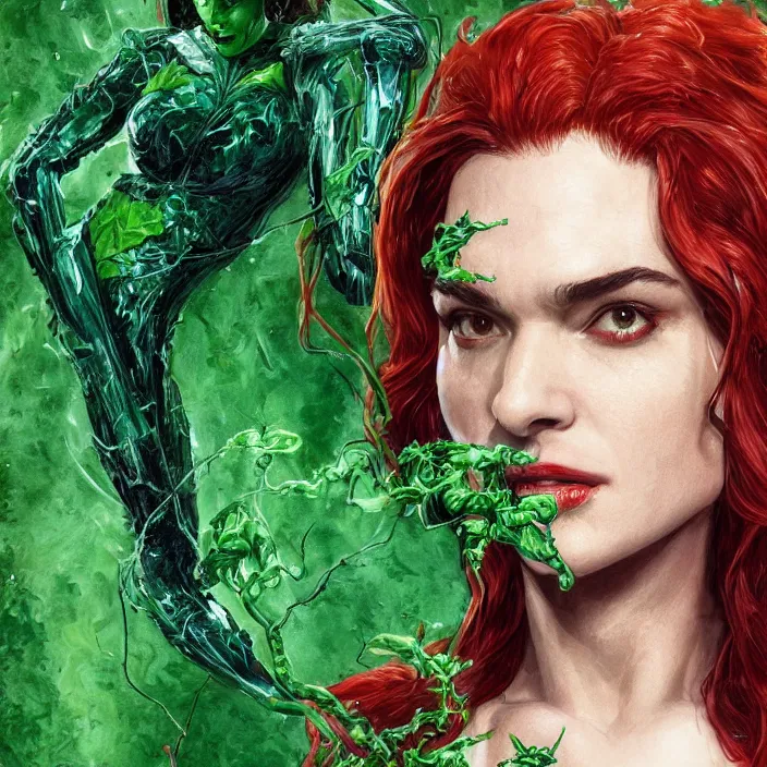 portrait of Rachel Weisz as a Poison Ivy in Batman & | Stable Diffusion ...