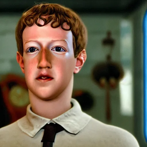 Image similar to mark zuckerberg as a child in the movie the polar express (2004)
