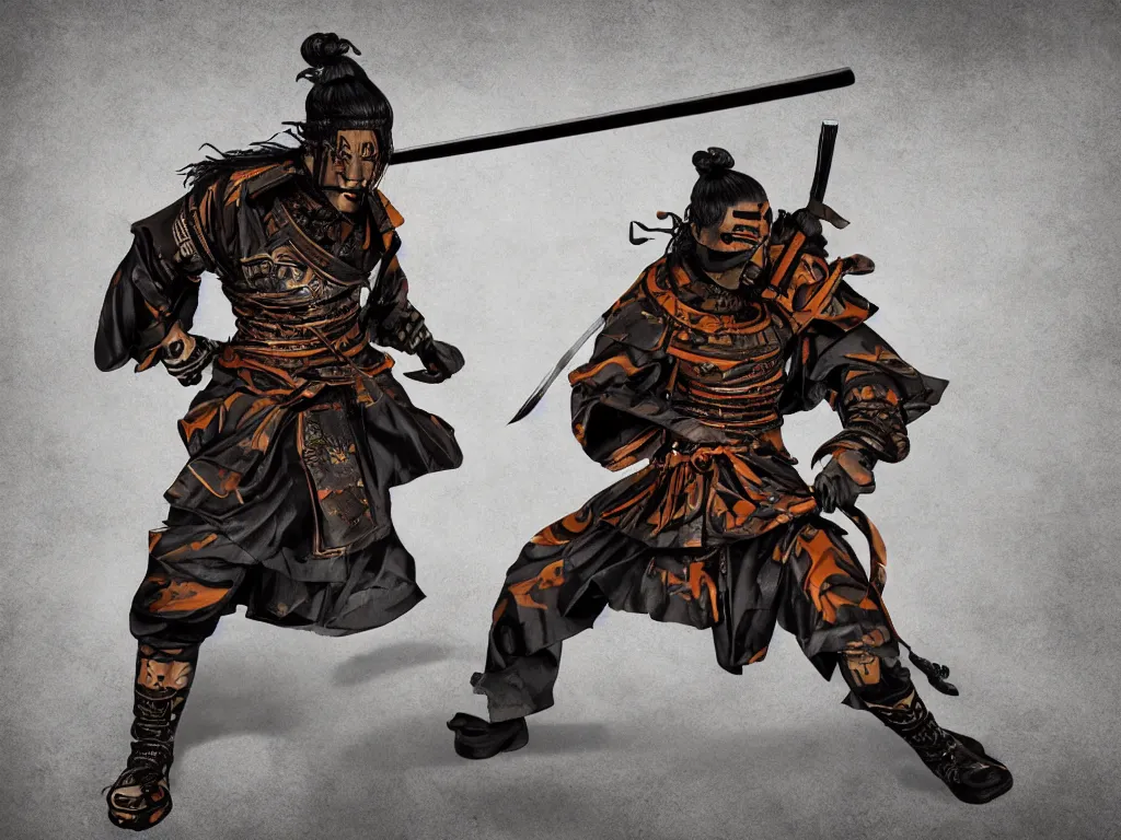 Image similar to echo tiger samurai