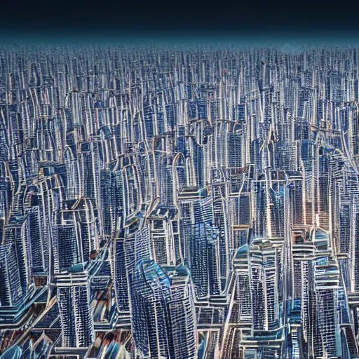 Image similar to future Chinese city ,sharp focus , wideshot