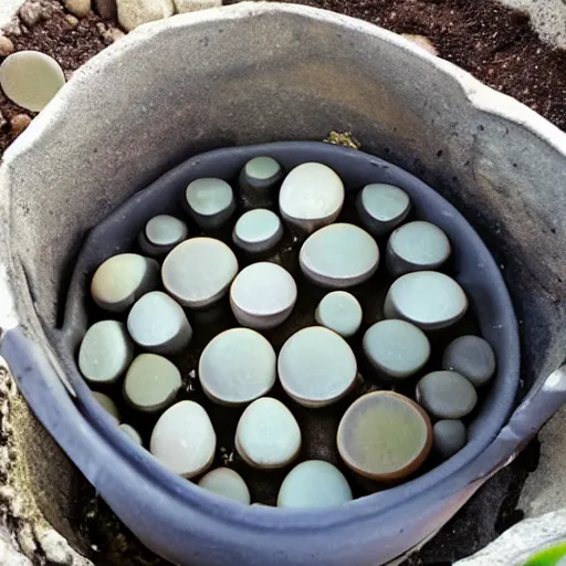 Image similar to a rare Lithops in a pot