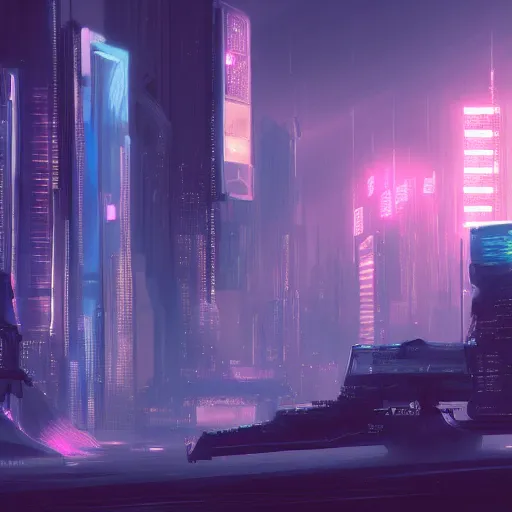 Desktop Cyberpunk Wallpaper