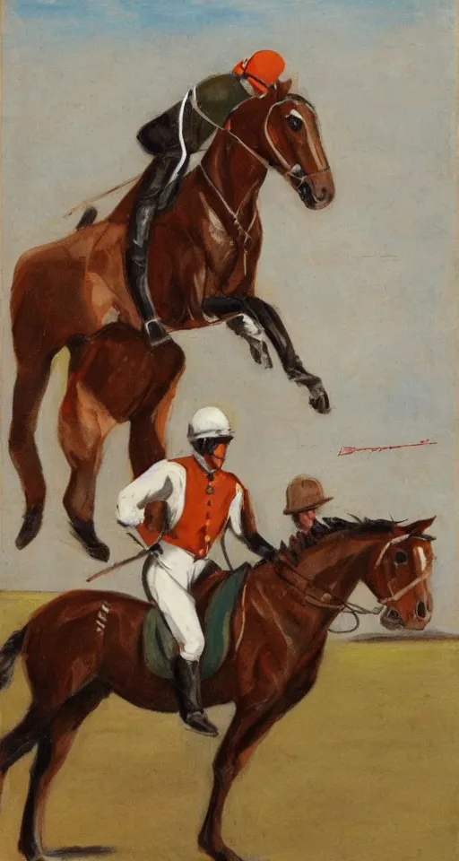 Image similar to horse jockey