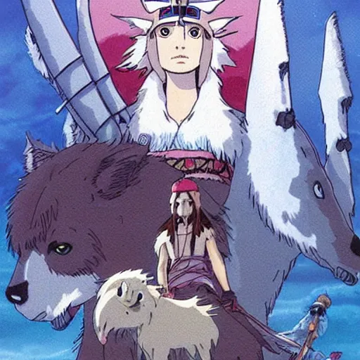 Image similar to princess mononoke