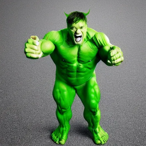 Image similar to bill gates cosplaying as the hulk, bill gates wearing a hulk costume, cosplay award winner