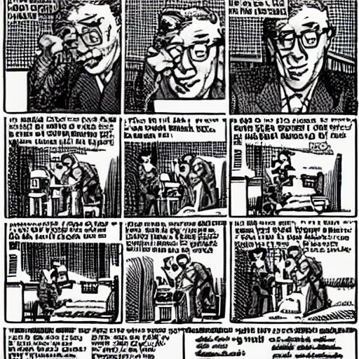 Image similar to robert crumb comic about beta simp cucks