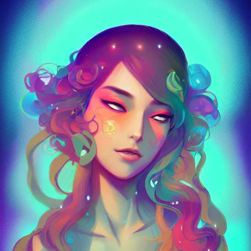 Image similar to portrait of a beautiful hippie, art by lois van baarle and ross tran and sam yang, digital art, high detail, sharp focus, trending on artstation, deviantart, pinterest, 4 k uhd image