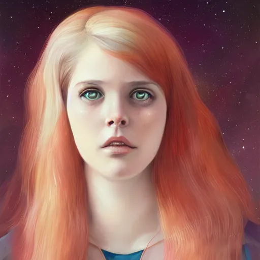 Image similar to portrait of young tardigrade teenager in the 1 9 7 0 s by charlie bowater