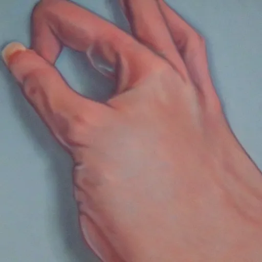 Prompt: thin hand, hyper realistic, highly detailed, photo realistic