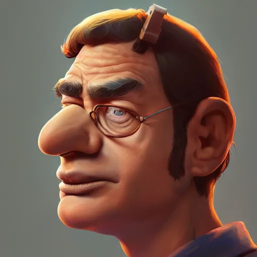 Image similar to highly detailed portrait otto from the simpsons, in gta v, stephen bliss, unreal engine, fantasy art by greg rutkowski, loish, rhads, ferdinand knab, makoto shinkai and lois van baarle, ilya kuvshinov, rossdraws, tom bagshaw, global illumination, radiant light, detailed and intricate environment