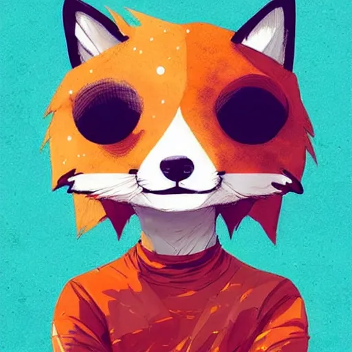 Image similar to space fox holding a planet, digital art, by conrad roset, trending on artstation, realistic