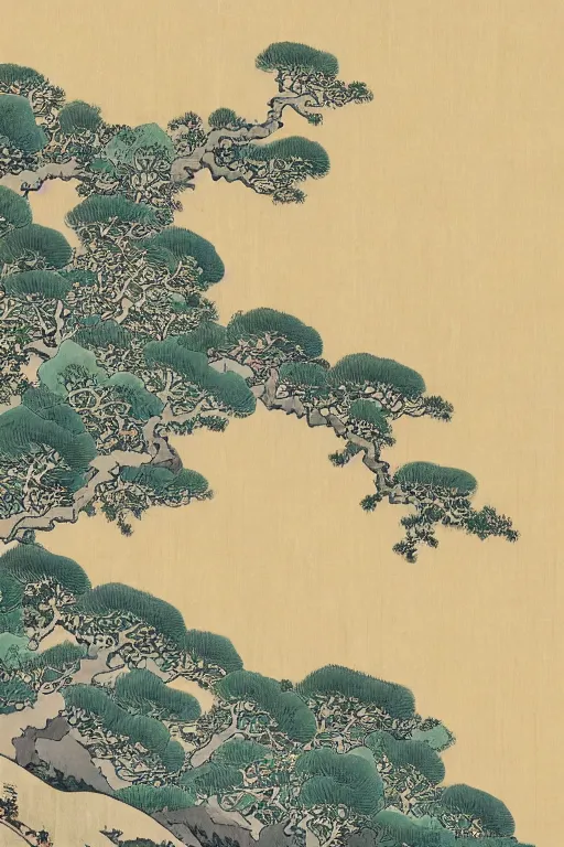 Prompt: 麒 麟 made with dense line drawing, symmetry, by hokusai and james gurney, 山 海 经, exquisite detail, hd, 8 k, unreal