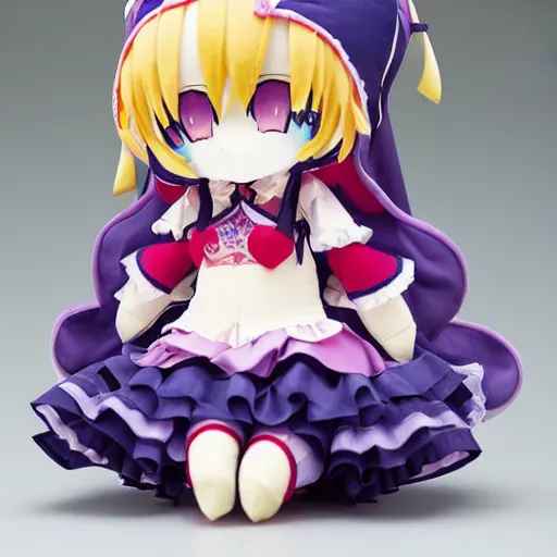 Image similar to cute fumo plush of the goddess of love, deity of affection