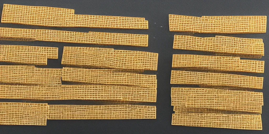 Image similar to wafers freshly Fabricated and PCBs