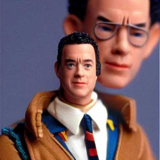 Image similar to “Tom hanks as a 1980s Kenner action figure”