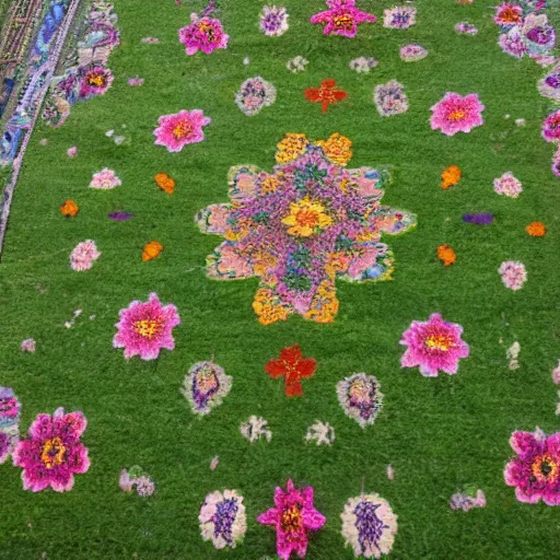 Image similar to flower carpet