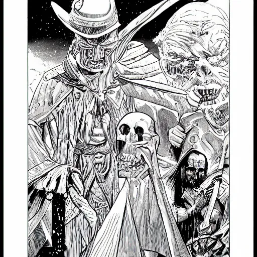 Image similar to the necromancer by jean giraud