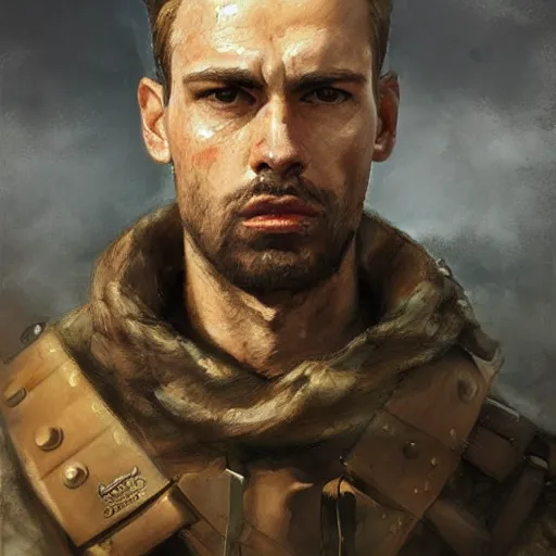 Prompt: historical portrait of jose de san martin, colourised, face portrait, epic, tragic, hd shot, digital portrait, beautiful, artstation, comic style, by artgerm, guy denning, jakub rozalski, magali villeneuve and charlie bowater