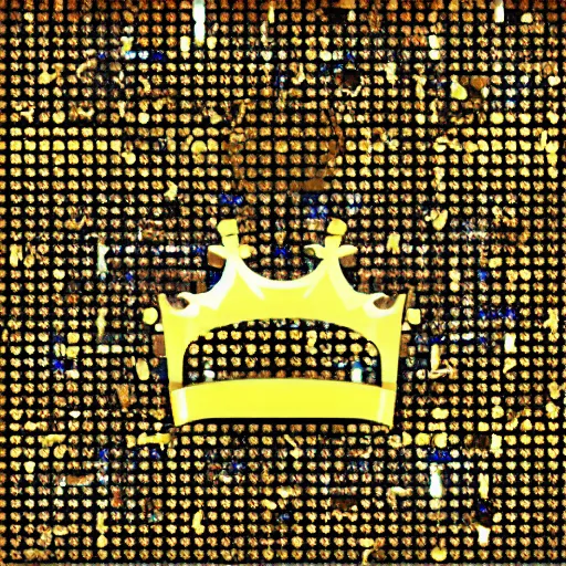 Image similar to gaming emoji concept gold armor crown style of emoji, vector art, white background, no watermark white background