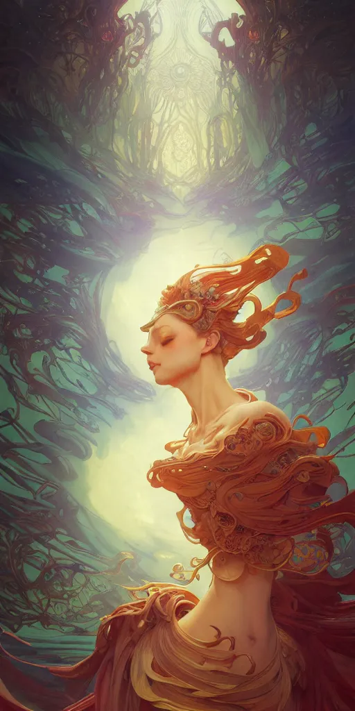 Prompt: otherworldly, intricate, highly detailed, digital painting, artstation, concept art, smooth, sharp focus, illustration, Unreal Engine 5, 8K, art by artgerm and greg rutkowski and alphonse mucha, by Jesper Ejsing, by RHADS, Makoto Shinkai and Lois van baarle, ilya kuvshinov, rossdraws