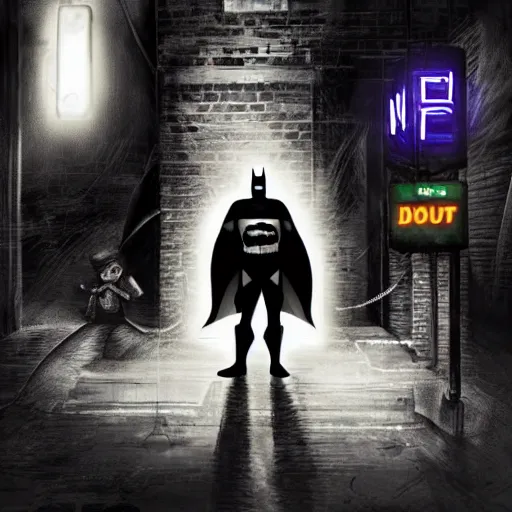 Batman Digital Art wallpaper ( click it and wait a sec for high