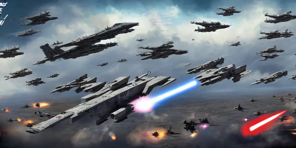 Prompt: United States Air Force engaging the Rebellion from Star Wars, epic battle, huge fight, massive battlefield, soldiers, US soldiers, US army, guns, rifles, radioactive battlefield, digital art, trending on art station, extremely detailed, 8k