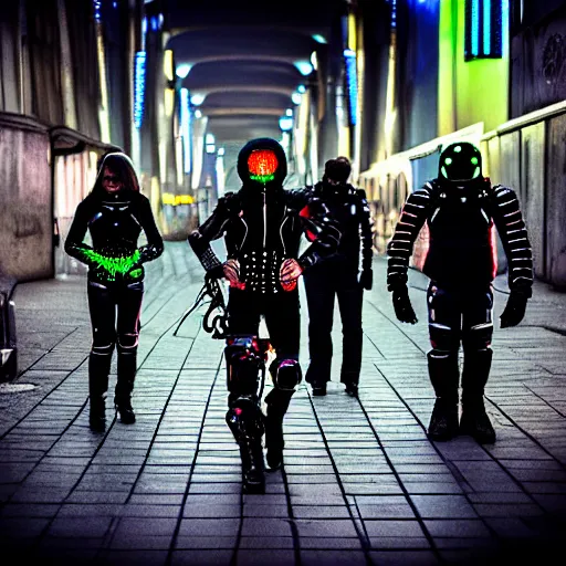 Prompt: street photo of sci-fi cyberpunk bikers, on the Moon, long shadows, in a Russian cyberpunk city called Neo Norilsk, pitch black sky with stunning bright stars, bright sun, high contrast, diverse outfits, lively, freaky, black sky full of stars, LEDs, holograms, blinding bright sun, sci-fi, cyberpunk outfits, photorealistic, grainy, 35mm, intricate, very very beautiful, elegant, smooth, cinematic, Unreal Engine 5, by Beeple
