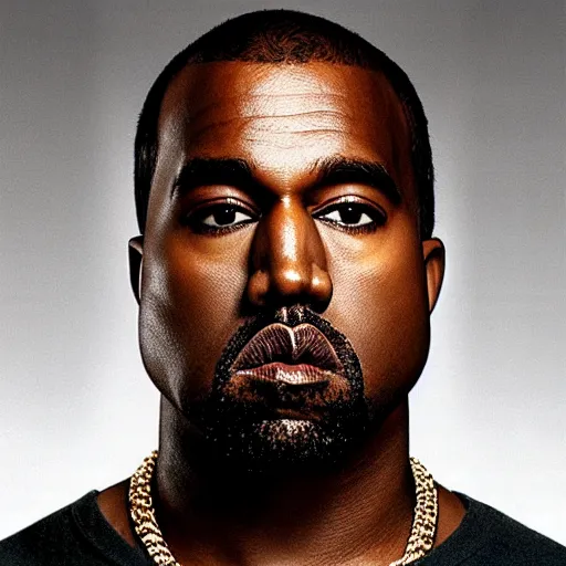 Prompt: portrait of kanye west as starbuck from battlestar galactica