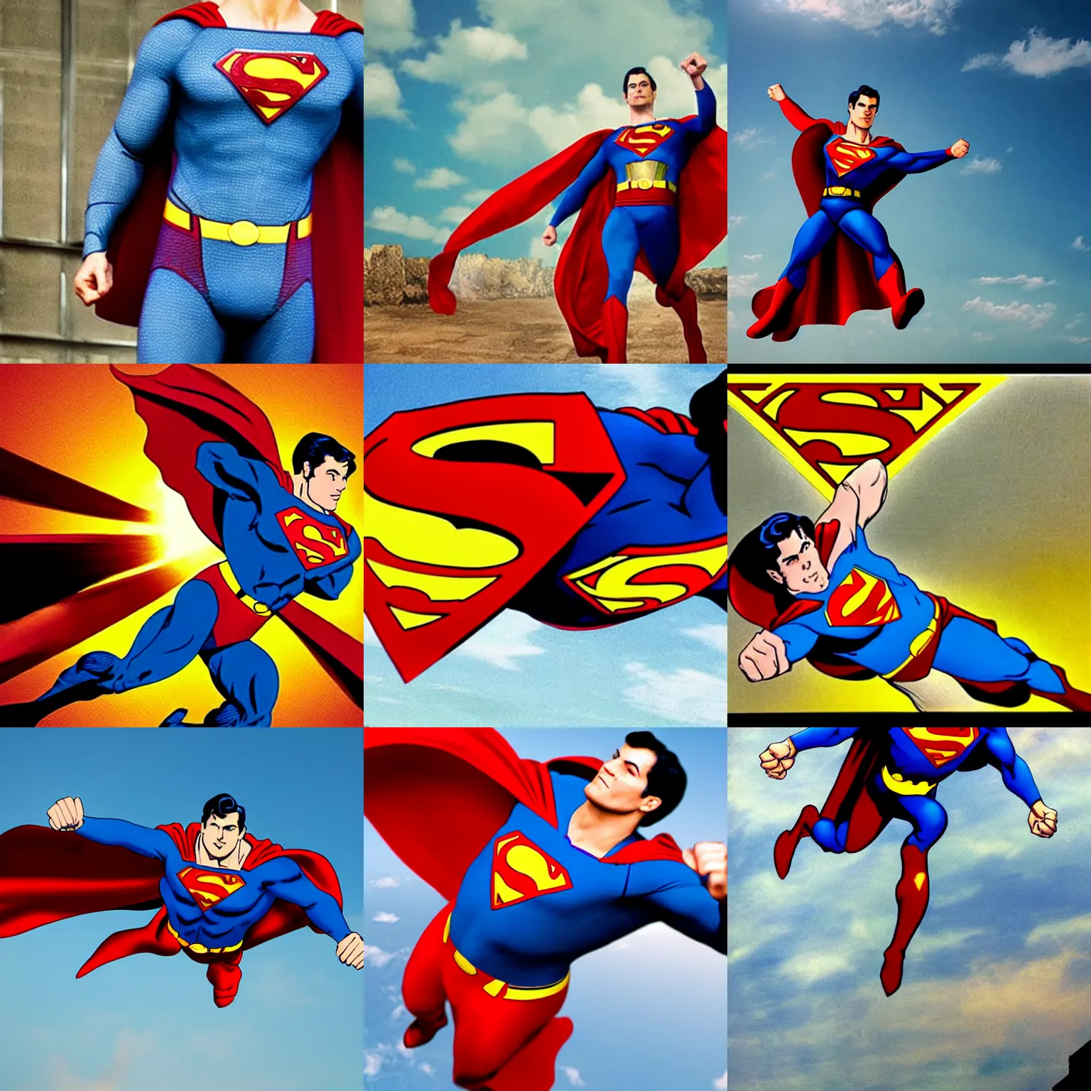 superman flying in famous pose | Stable Diffusion | OpenArt