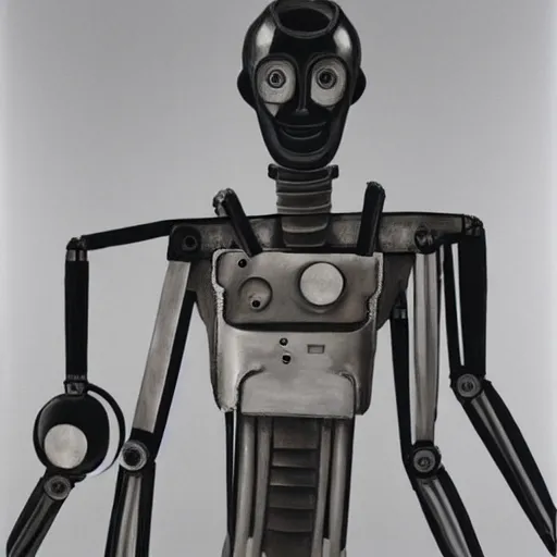 Prompt: robots by louise bourgeois