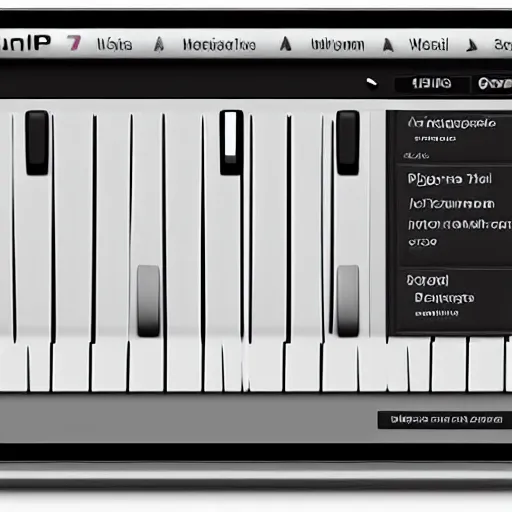 Prompt: image from key generator for music plugin, hd, internet art