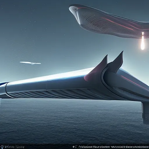 Image similar to futuristic hybrid flying submarine design by mike winkelmann, john harris, science ficiton, realism, trending on arstation