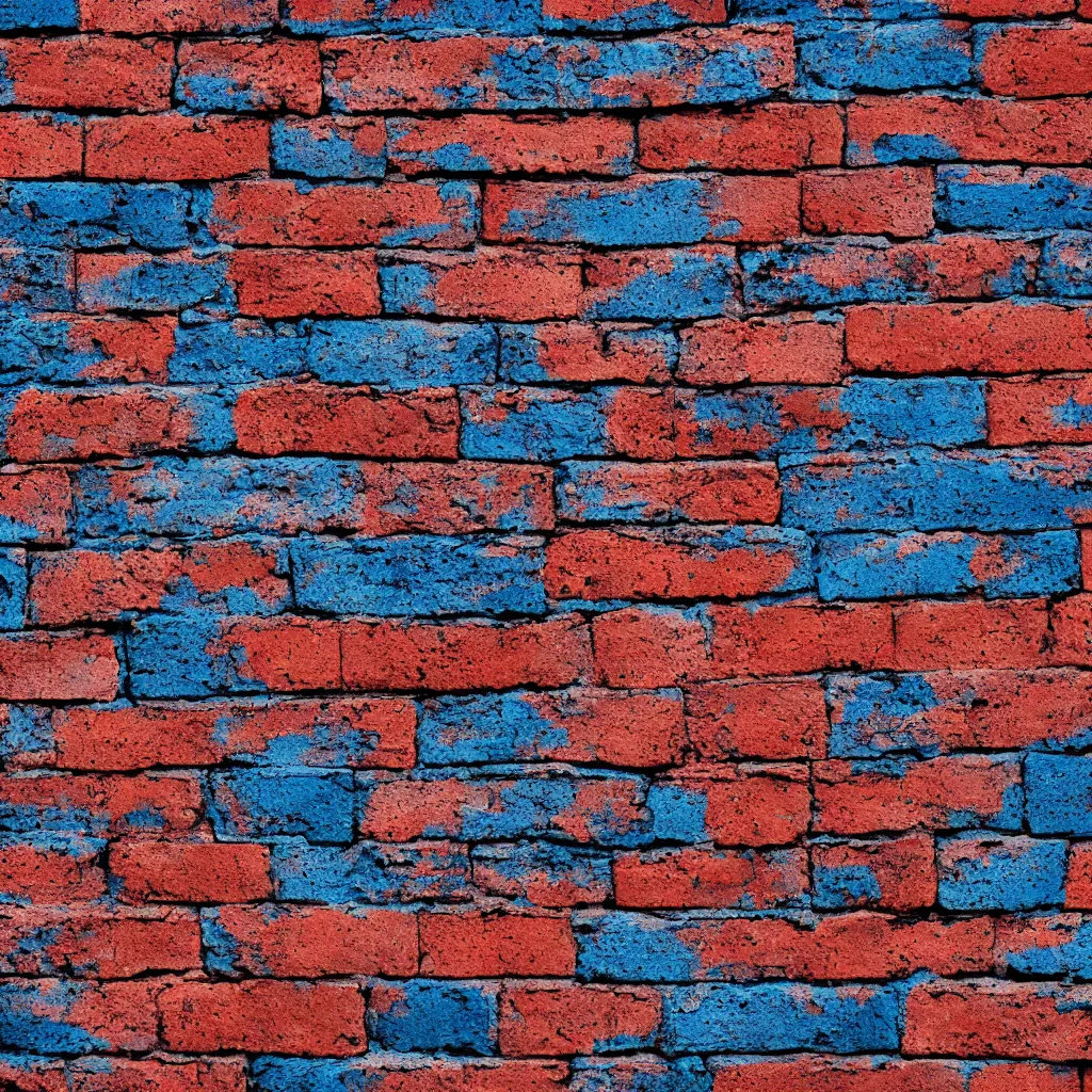 Image similar to blue brick texture, 4k