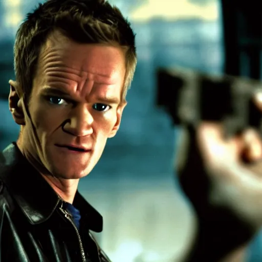 Prompt: neil patrick harris as the terminator