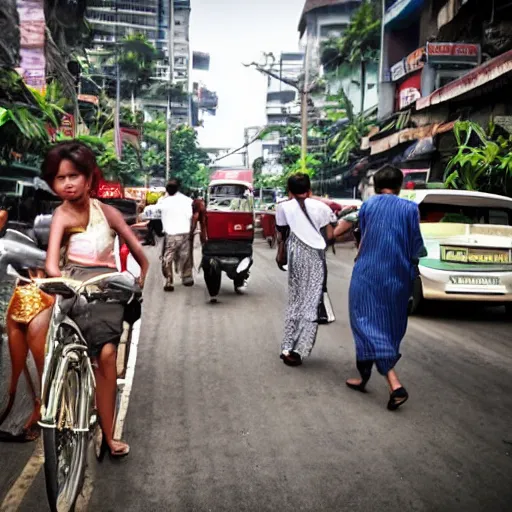 Prompt: jakarta undercover, award winning photo.