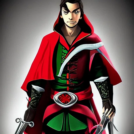 Image similar to ben 1 0 as ezio auditore