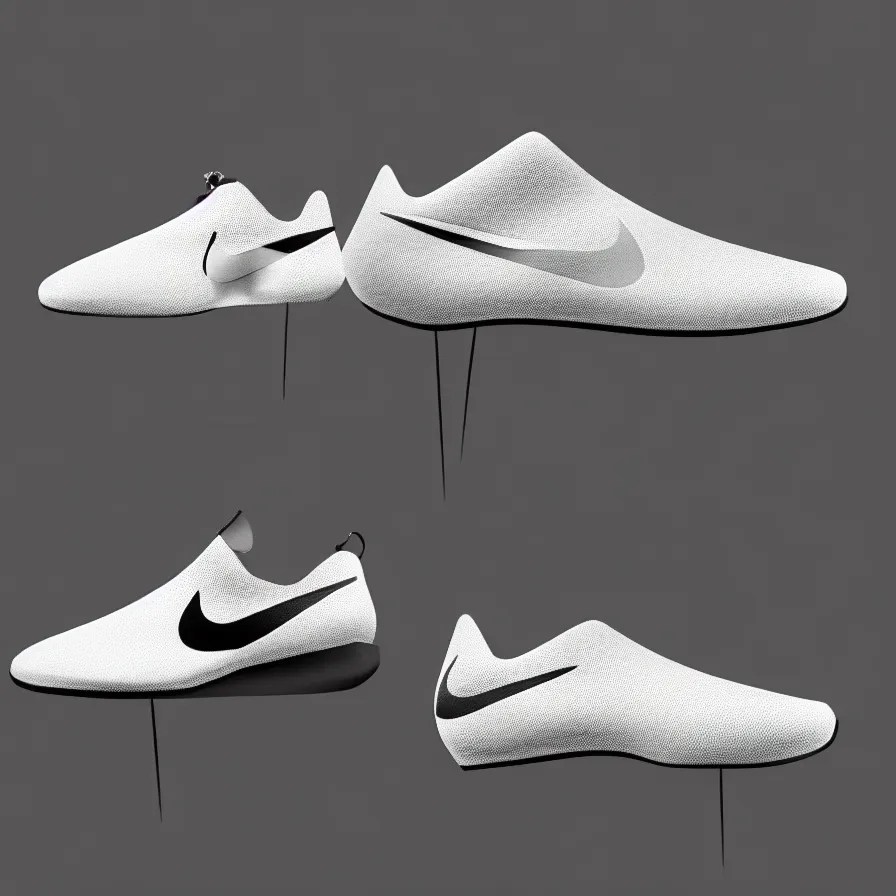 Image similar to single nike sneaker ; designed by c. a. k. e., marc newsom, zaha hadid, blond ltd, layer design ; natural materials ; industrial design ; behance ; le manoosh ; pinterest ; if design award ; reddot design award