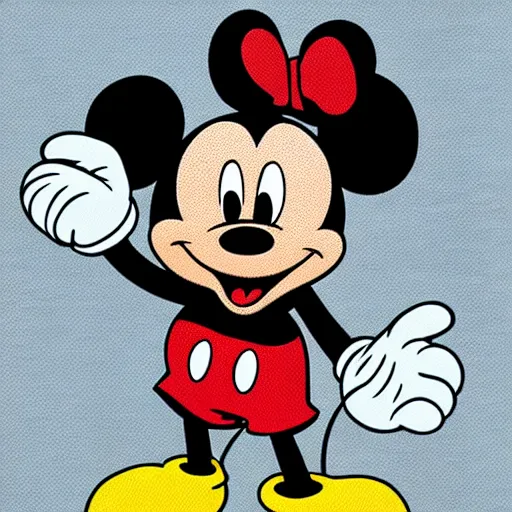 Image similar to mickey mouse's telephone