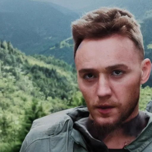 Image similar to They find Tom in Bosnia, cinematic