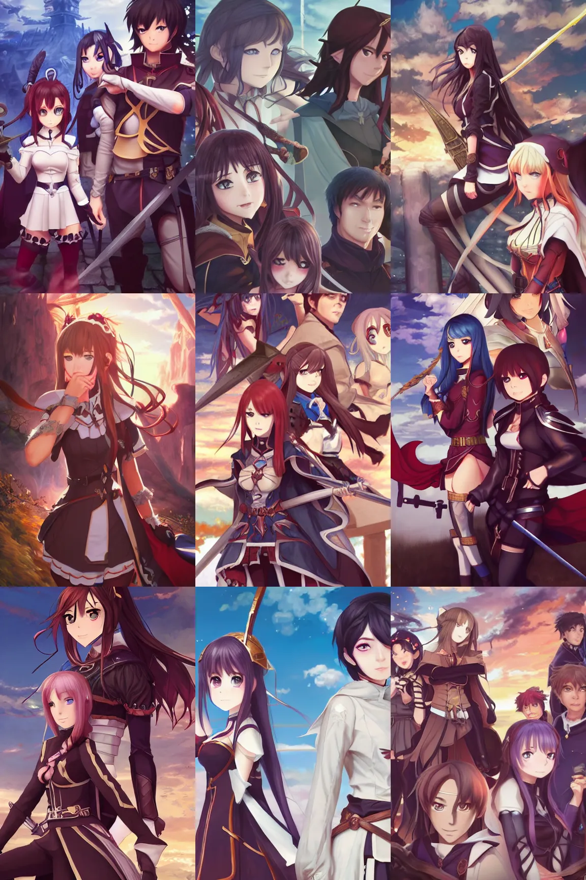 Image similar to isekai masterpiece by blade lovewn, hongbsws, mandy jurgens, irina french, rachel walpole, ross tran, illya kuvshinov, waterhouse, and alyn spiller of an anime elf girl