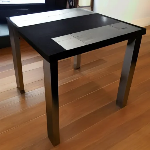 Image similar to cube on table