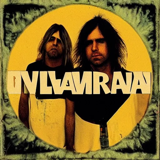 Image similar to nirvana album cover with text spelling away