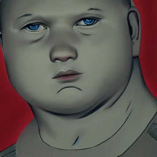 Image similar to a photorealistic Bobby hill