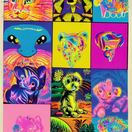 Image similar to 1960's Lisa Frank