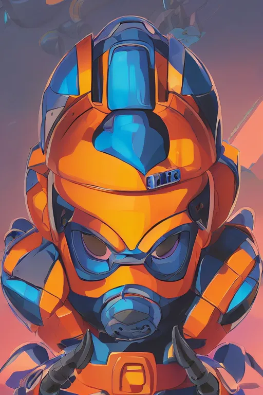 Image similar to robot ninja mask helmet megaman x zero rockman 2 0 2 2 switch game boss legacy collection fanart artsation, art gta 5 comics, behance hd by jesper ejsing, by rhads, makoto shinkai and lois van baarle, ilya kuvshinov, rossdraws global illumination ray tracing