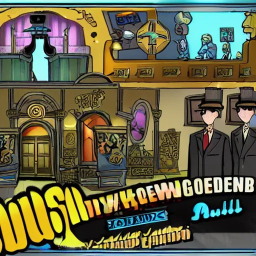 Image similar to the church of scientology newgrounds flash game